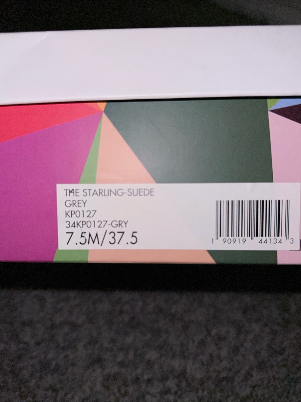 Katy Perry The Starling Grey Suede Wing Pumps • Size 7.5M - Picture 7 of 7